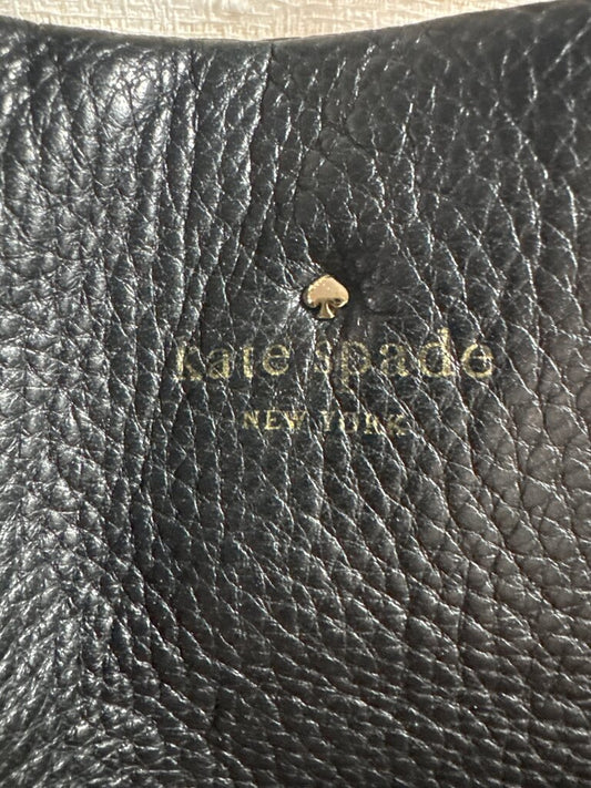 Kate Spade New York Black Leather Tote Bag